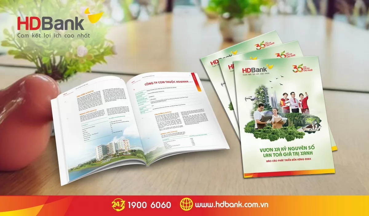 HDBank 2024: Vươn xa kỷ nguyên số - Lan tỏa giá trị xanh