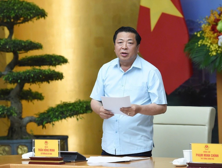 Minister of Construction Tran Hong Minh - Photo: VGP/Nhat Bac