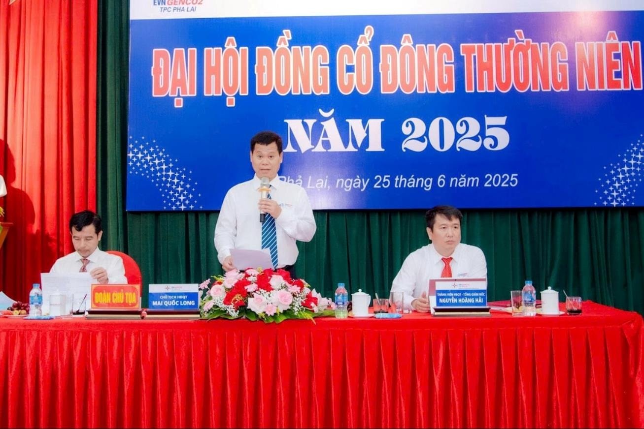 Pha Lai Thermal Power Joint Stock Company pays dividends exceeding plan