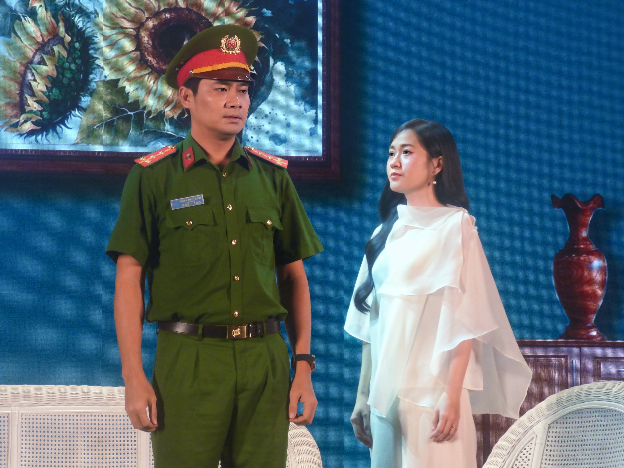 Hình tượng người chiến sĩ công an trên sân khấu TP.HCM- Ảnh 1.
