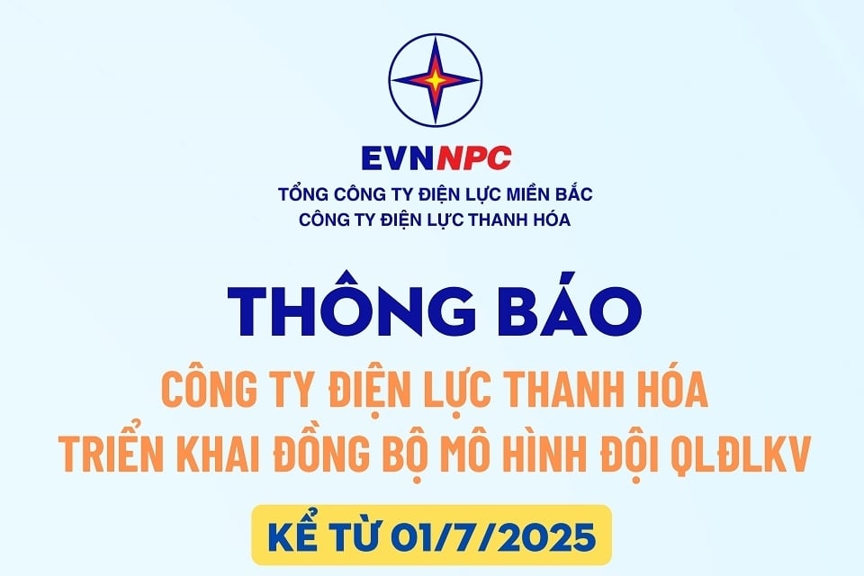 Triển khai đồng bộ mô hình Đội quản lý điện lực khu vực từ 1/7