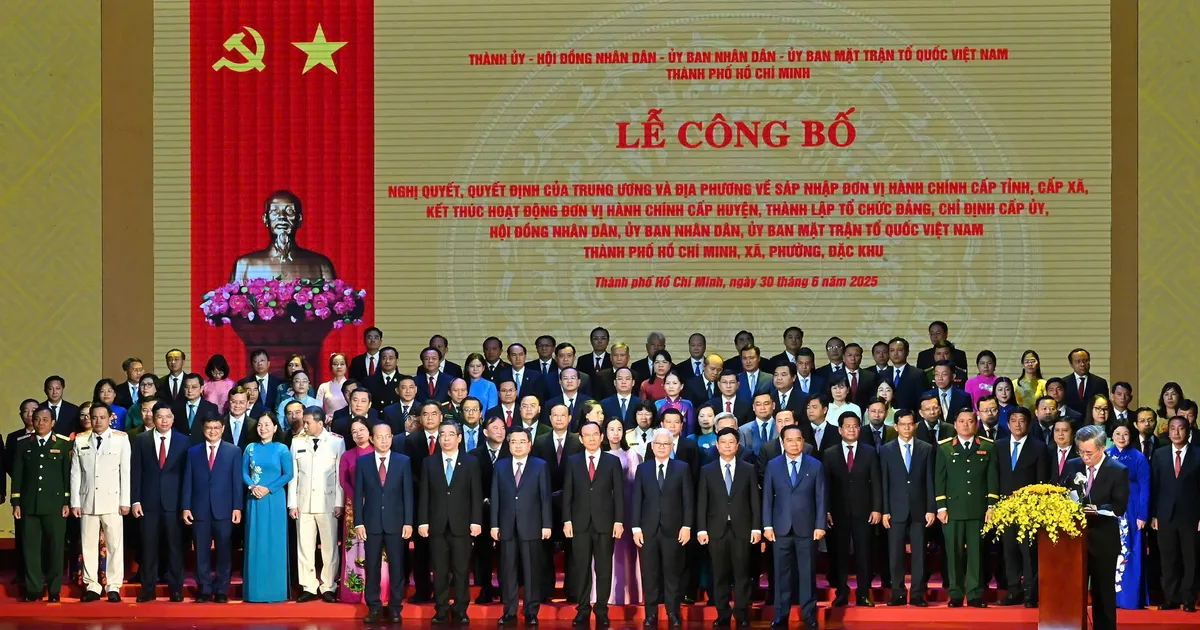 Công bố quyết định thành lập Ủy ban MTTQ Việt Nam TPHCM