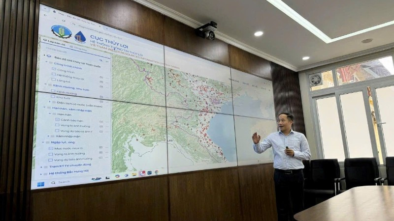 The Department of Irrigation Construction and Management deploys an irrigation information system to serve the direction and management of water resources for agricultural production.