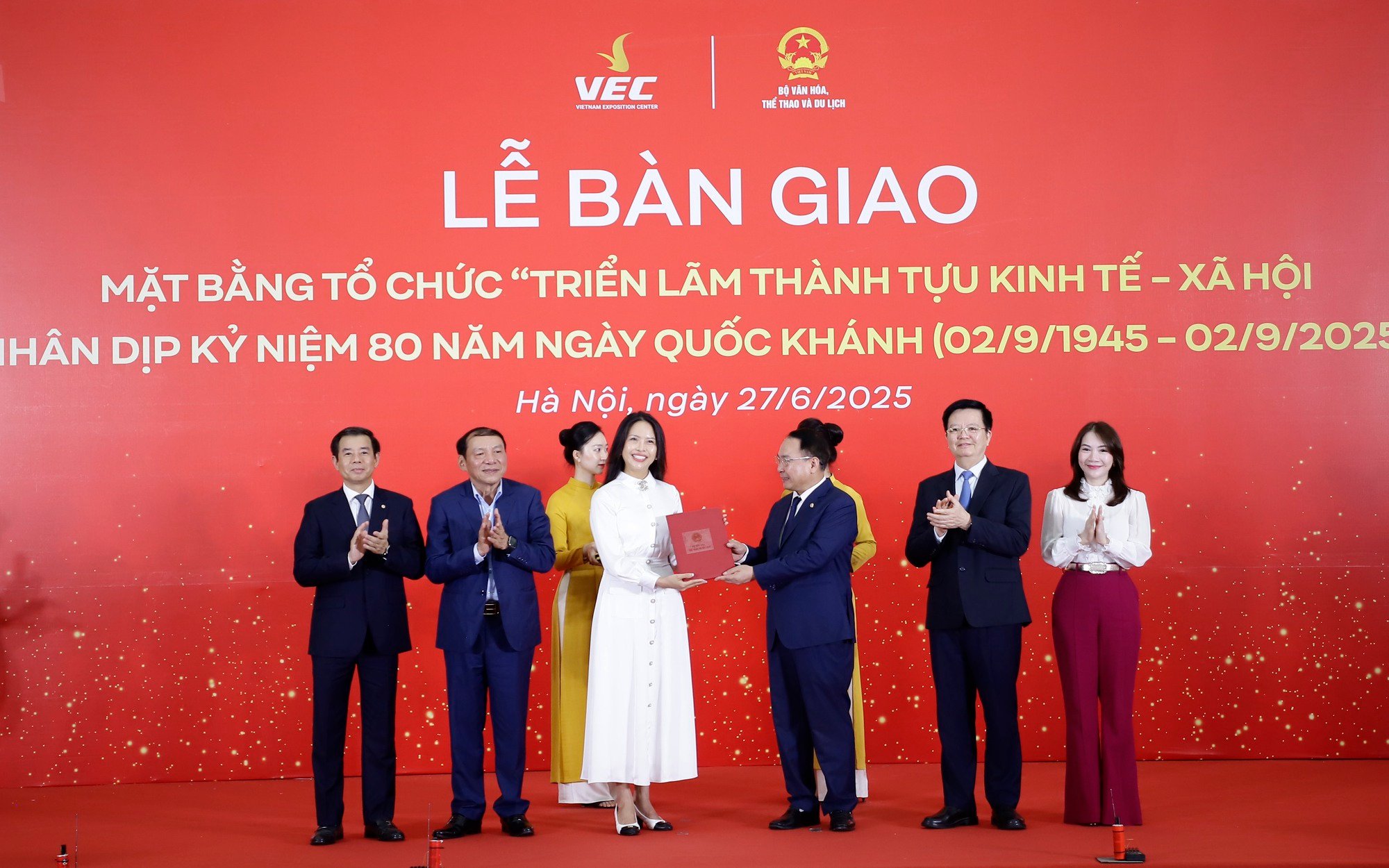 Trung tâm Triển lãm Việt Nam là biểu tượng cho tinh thần đổi mới, phát triển và khát vọng vươn lên trong kỷ nguyên mới