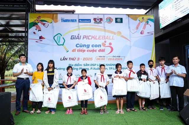 Giải pickleball nghĩa tình hướng về trẻ mồ côi- Ảnh 1.