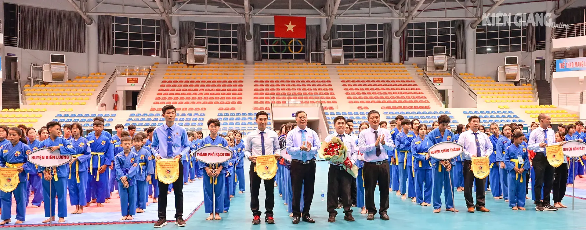 Khai mạc giải vô địch Vovinam các lứa tuổi tỉnh Kiên Giang