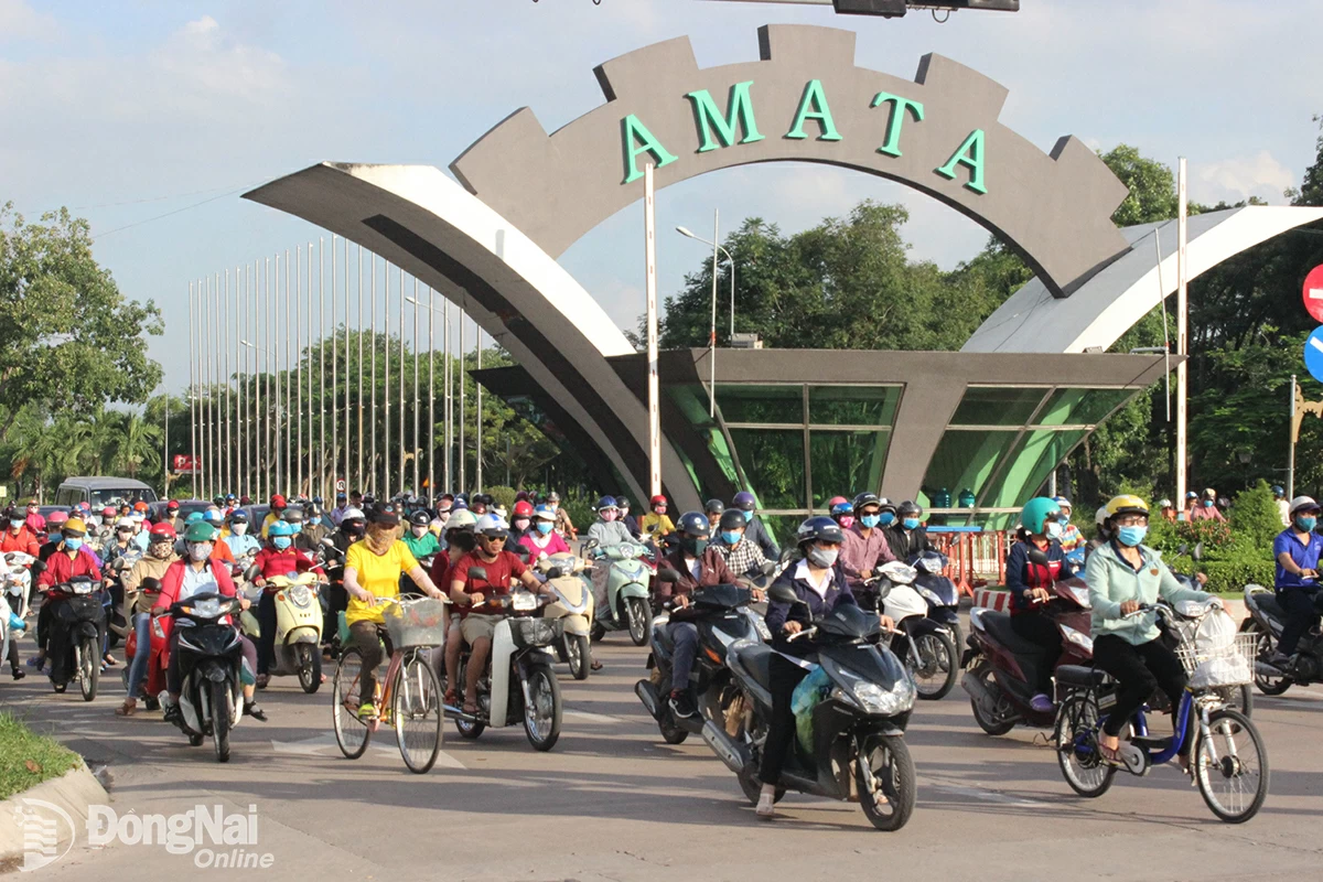 Khu công nghiệp Amata là một trong 5 khu công nghiệp ở Việt Nam đang thực hiện theo mô hình Khu công nghiệp sinh thái theo tiêu chuẩn quốc tế. Ảnh:C.T.V

