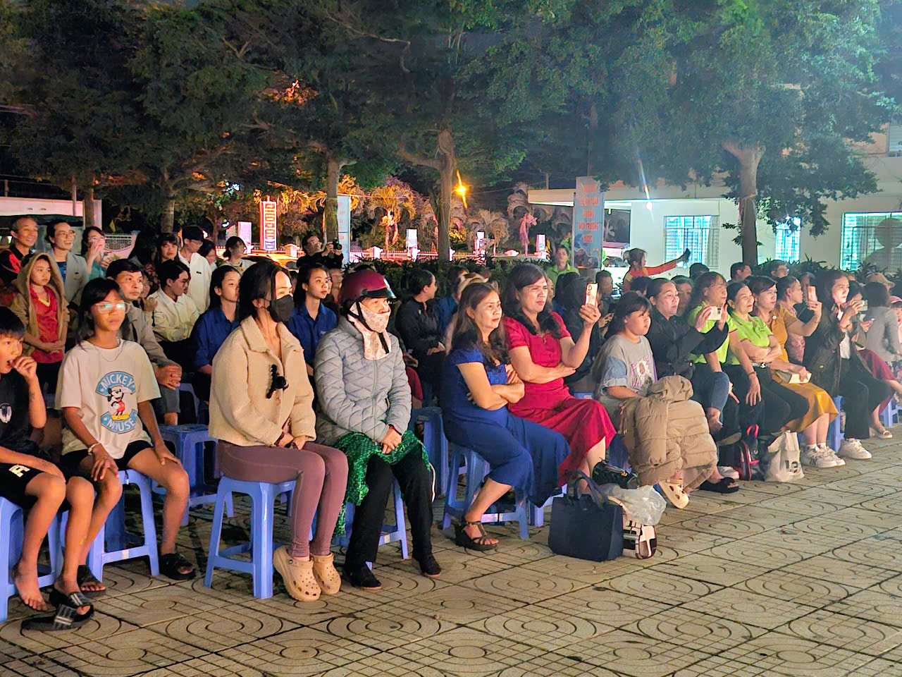 A large number of people in the district attended the program.