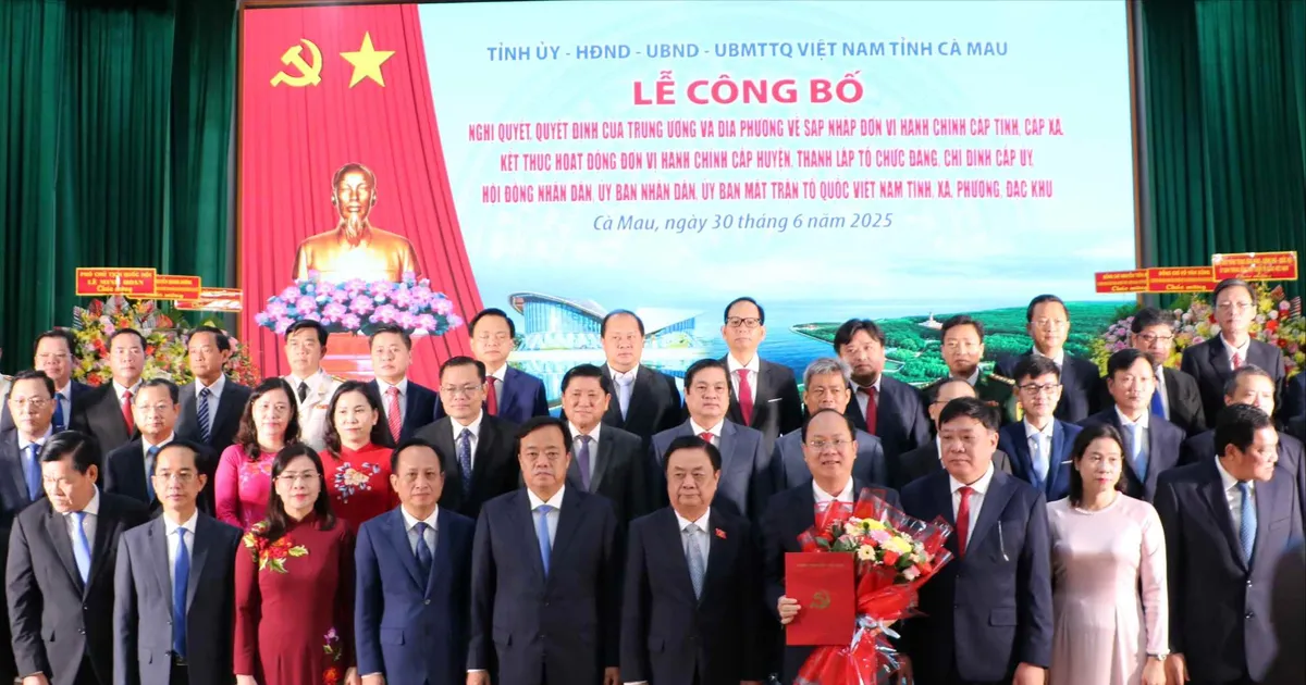 Đồng chí Nguyễn Hồ Hải làm Bí thư Tỉnh ủy Cà Mau mới