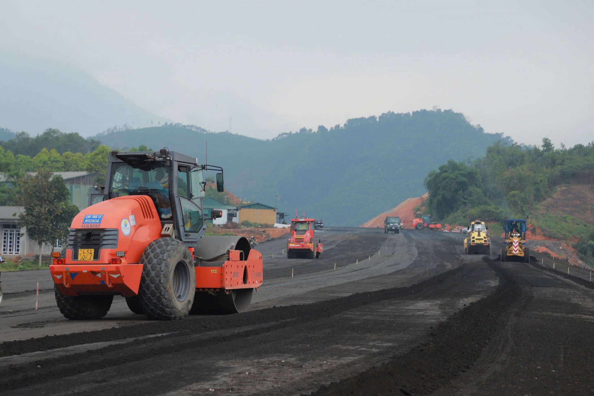 Tuyến cao tốc Tuyên Quang - Hà Giang đang được tập trung đẩy nhanh tiến độ.