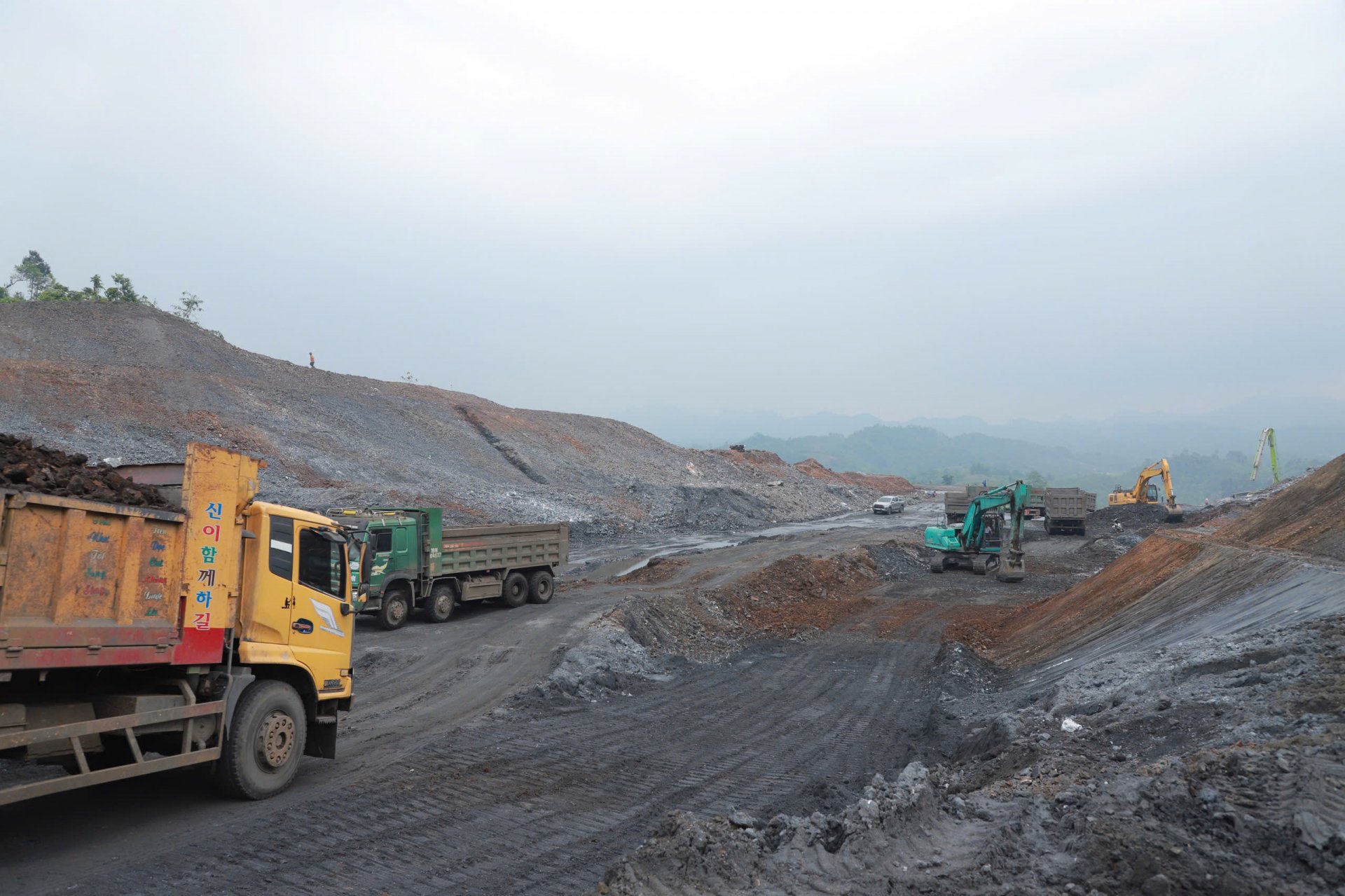 Tuyến cao tốc Tuyên Quang - Hà Giang đang dần hình thành.
