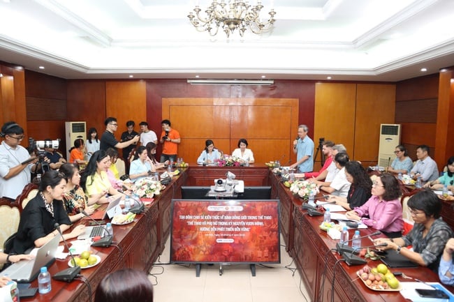 Lan tỏa tinh thần bình đẳng giới trong thể thao hướng đến phát triển bền vững - Ảnh 2.