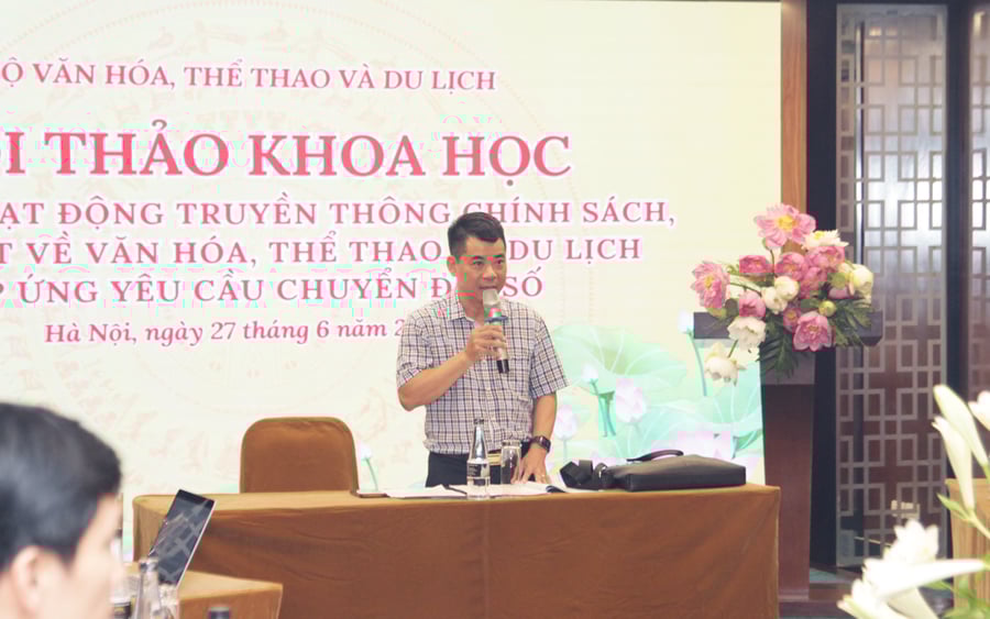 Đẩy mạnh chuyển đổi số trong truyền thông chính sách ngành VHTTDL - Ảnh 2.