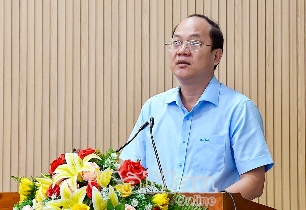 Provincial Party Secretary Nguyen Ho Hai emphasized: 