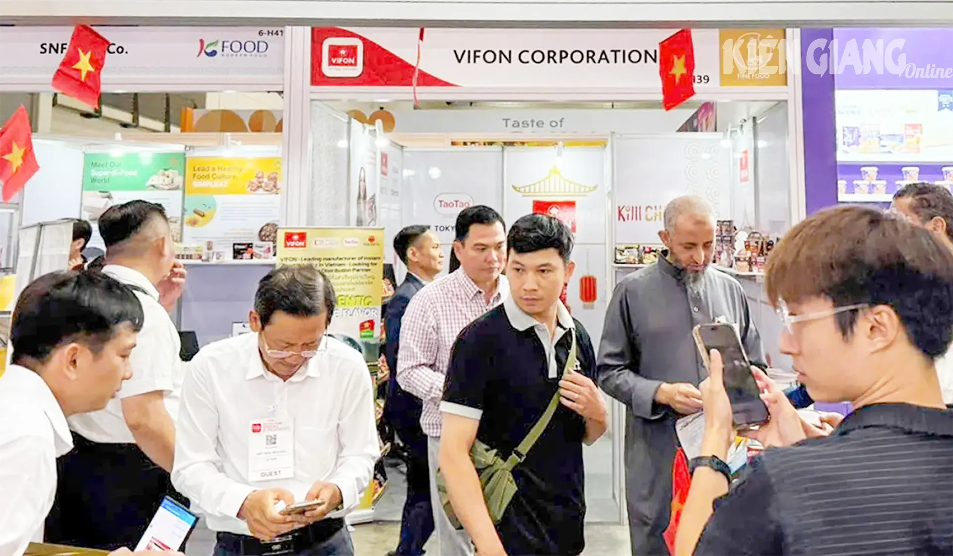 Doanh nghiệp Kiên Giang ký hợp đồng xuất khẩu gần 550.000 USD với đối tác nước ngoài