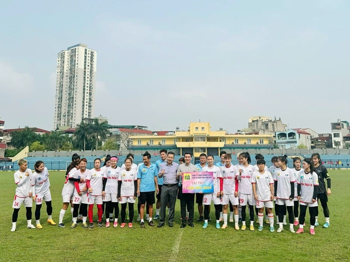 Thái Sơn Bắc đồng hành cùng CLB nữ Hà Nội năm thứ 14 liên tiếp- Ảnh 1.