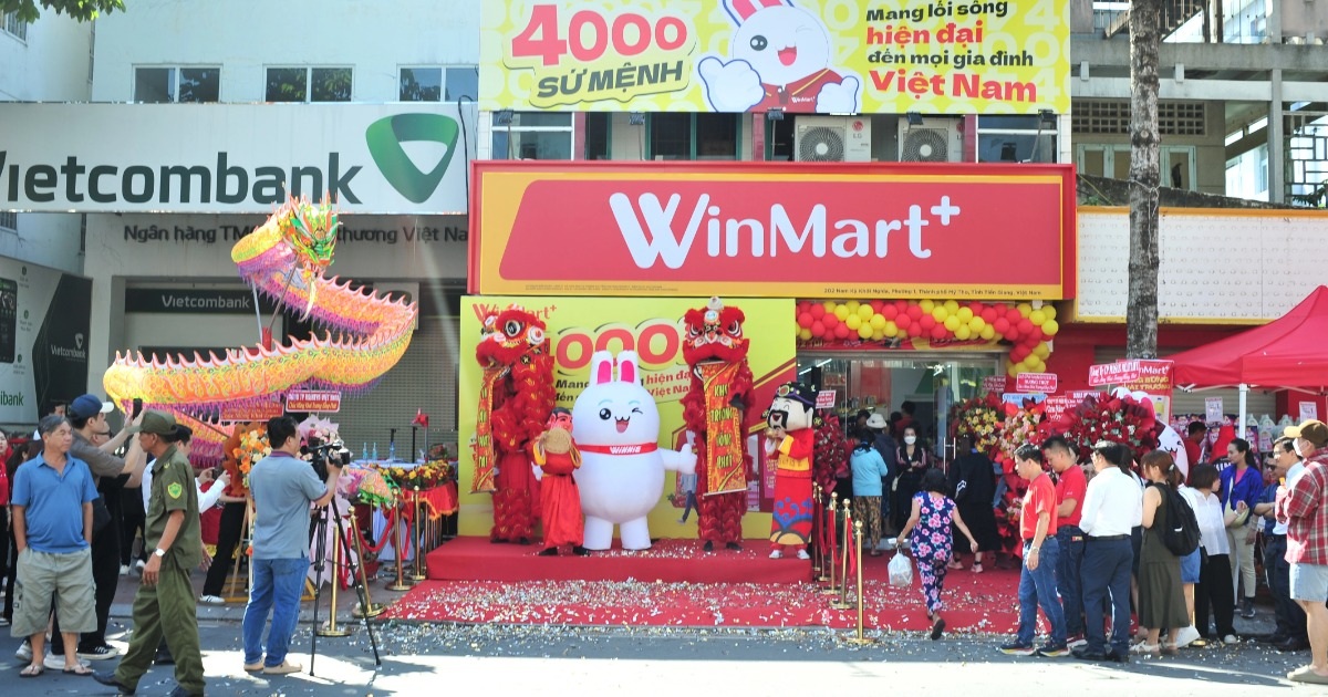 WinMart+ เข้าถึงร้านค้า 4,000 แห่ง: การเดินทางเชื่อมโยงบ้านชาวเวียดนามหลายล้านหลัง