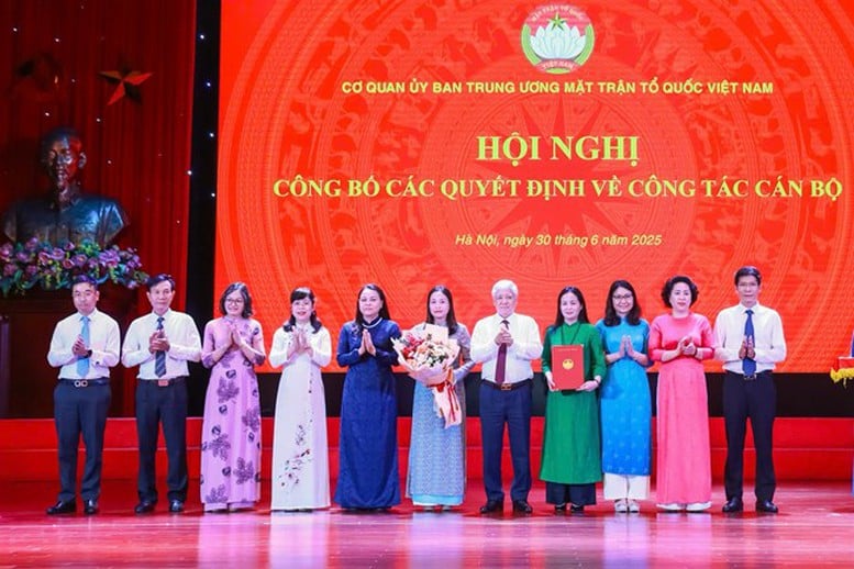 Sau sắp xếp, Ủy ban Trung ương MTTQ Việt Nam có 19 ban, đơn vị- Ảnh 1.