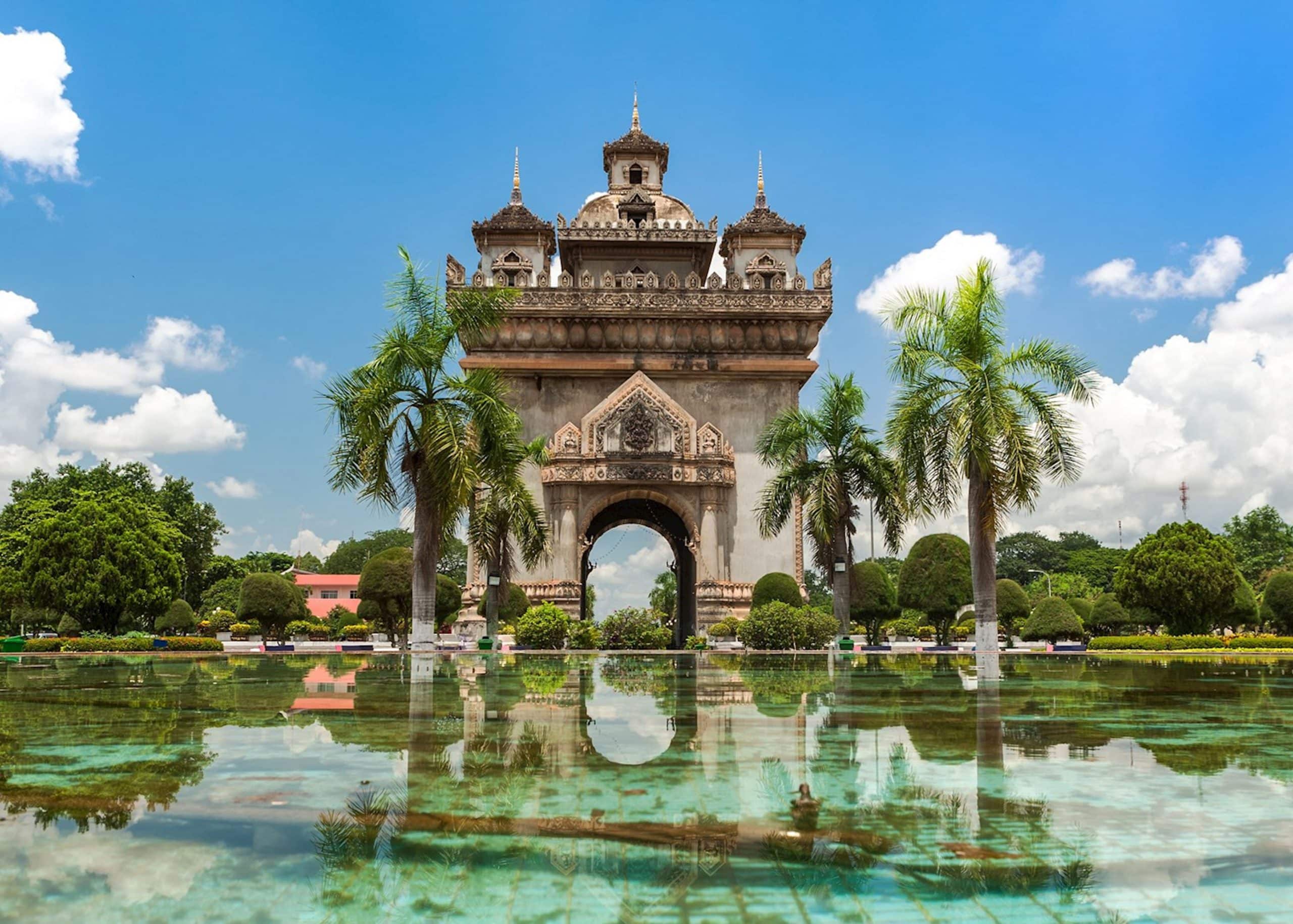 Vientiane, Laos es un destino turístico asiático.