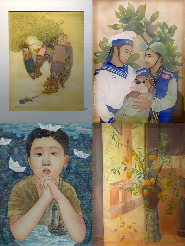 Có gì độc đáo ở triển lãm 'Dệt sắc màu tơ'?- Ảnh 3.