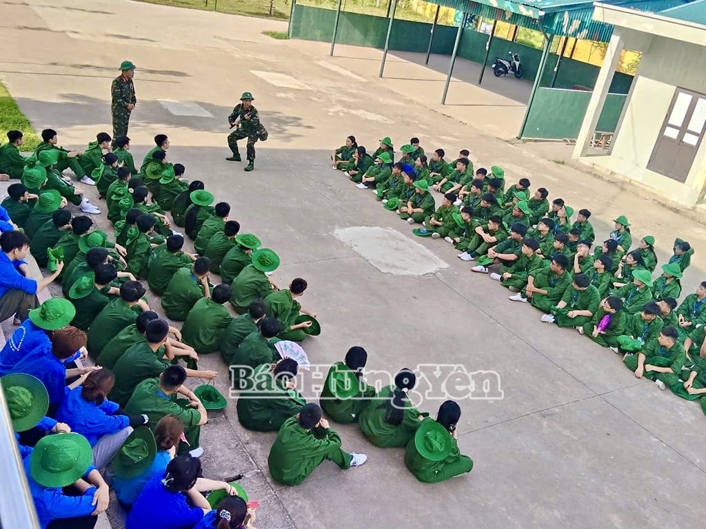 흥옌성 청년연합이 성 군사사령부와 협력하여 주관하는 