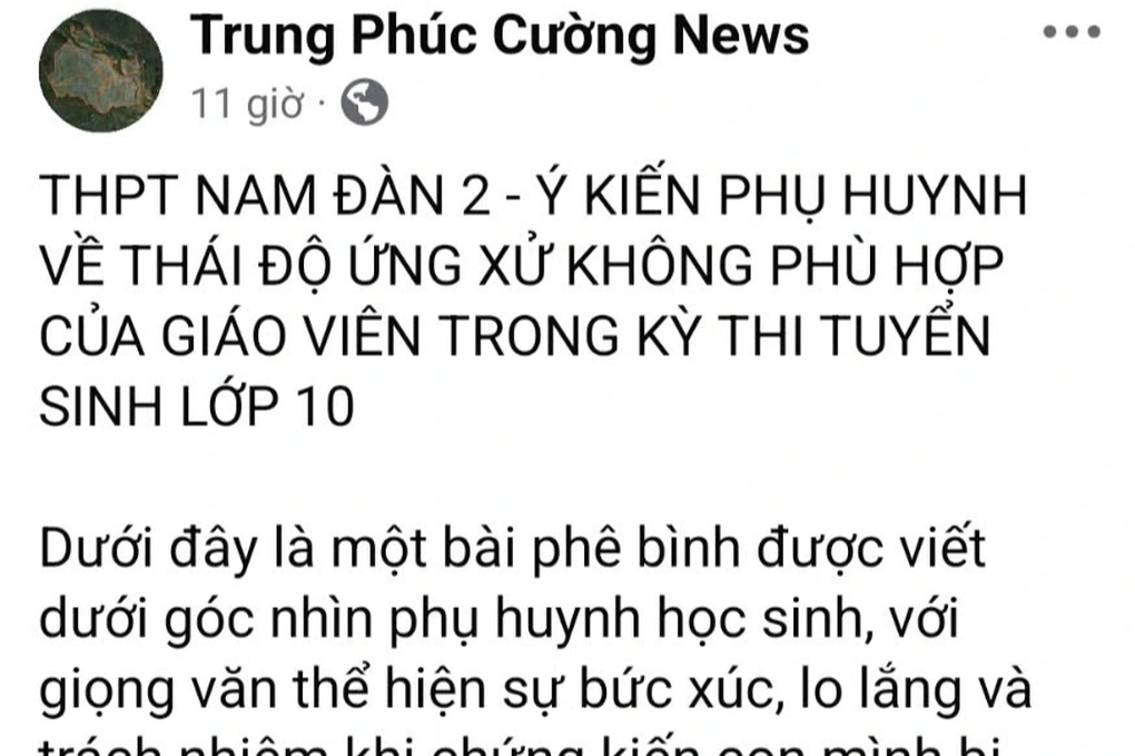 Đình chỉ giám thị phát ngôn “Học chi cho lắm rồi cũng đi làm thuê” - 1