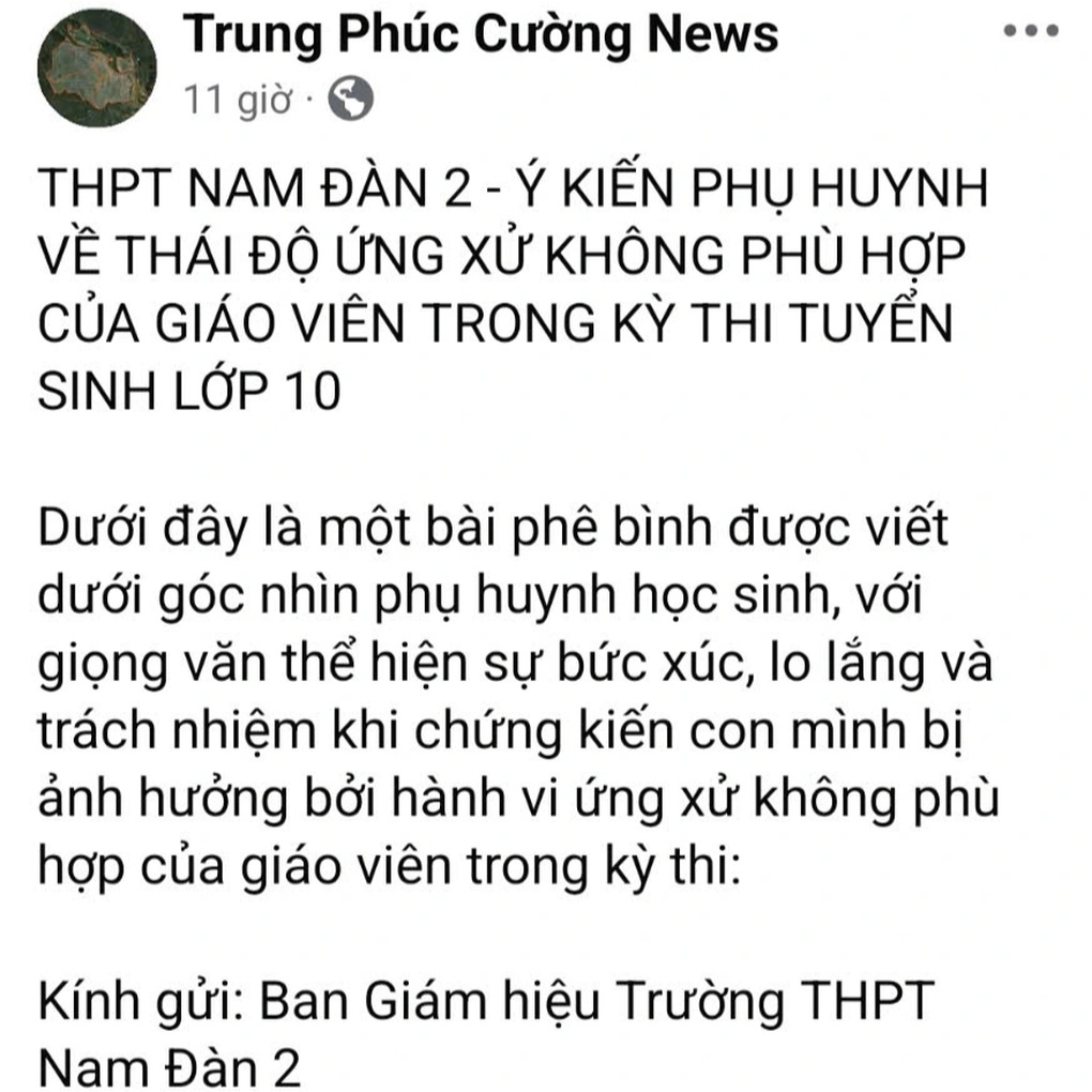 Giáo viên bị cho phát ngôn: “Học chi cho lắm rồi cũng đi làm thuê” - 1