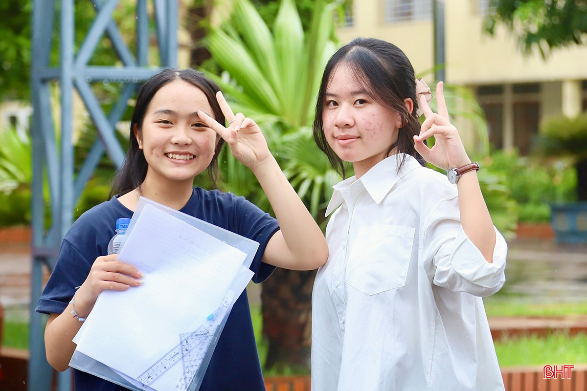 Đề thi môn Ngữ văn được thí sinh đánh giá hay, thiết thực.