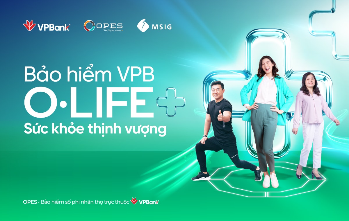 OPES ចាប់ផ្តើមការធានារ៉ាប់រង VPB OLife ដើម្បីជួយដល់ជំងឺធ្ងន់ធ្ងររហូតដល់ 15 ពាន់លានដុង