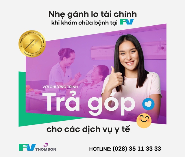 Giảm nỗi lo tài chính với chương trình trả góp dịch vụ y tế tại FV - Ảnh 2.