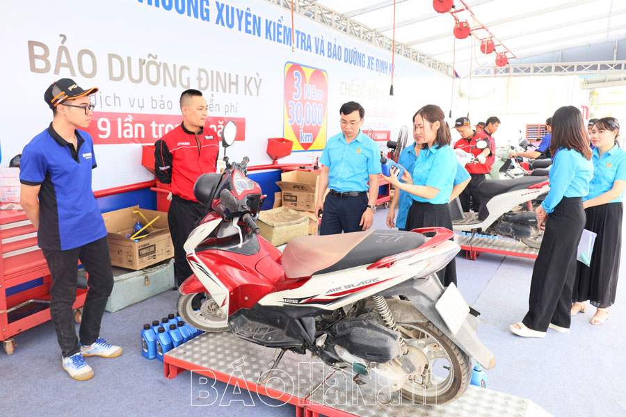 Công đoàn các Khu công nghiệp tỉnh tuyên truyền pháp luật cho công nhân lao động