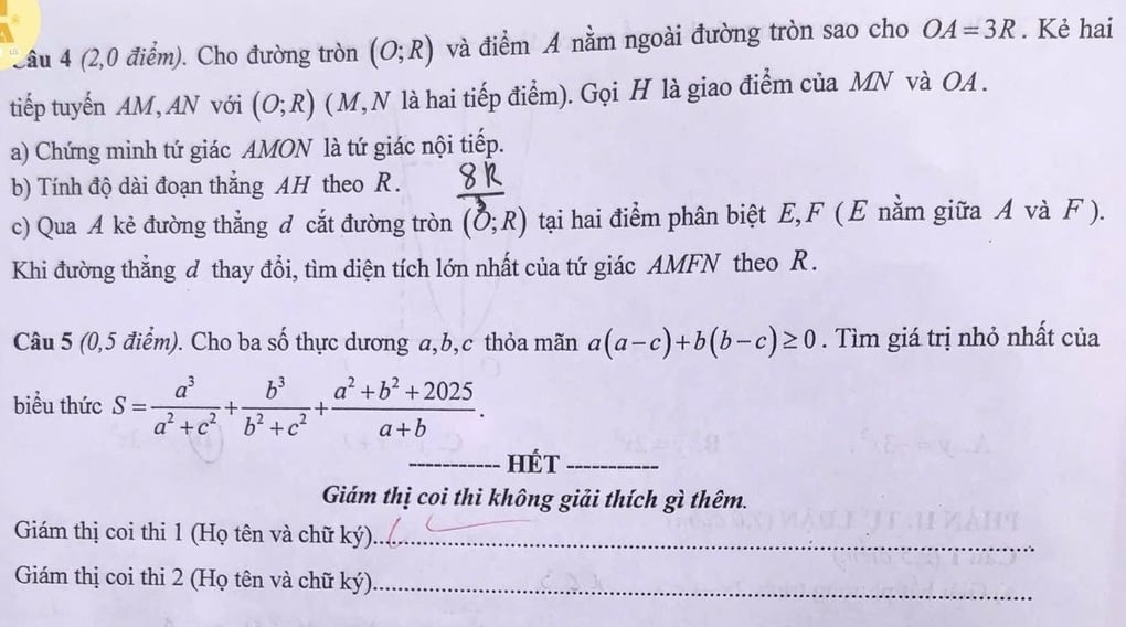 Đề và đáp án môn toán thi lớp 10 Bắc Giang năm 2025 - 4