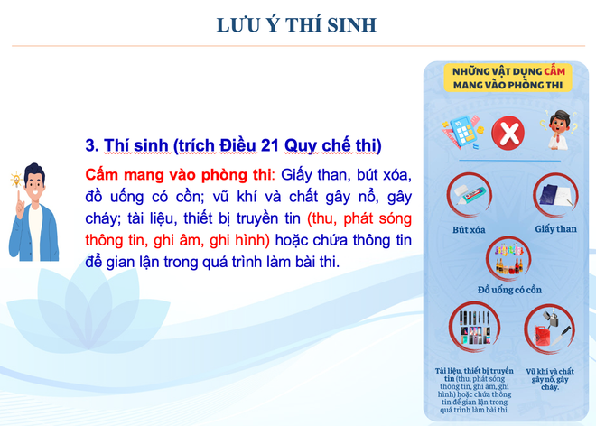 Sở GD-ĐT Hà Nội: Những lưu ý quan trọng cho thí sinh khi thi vào lớp 10- Ảnh 2.