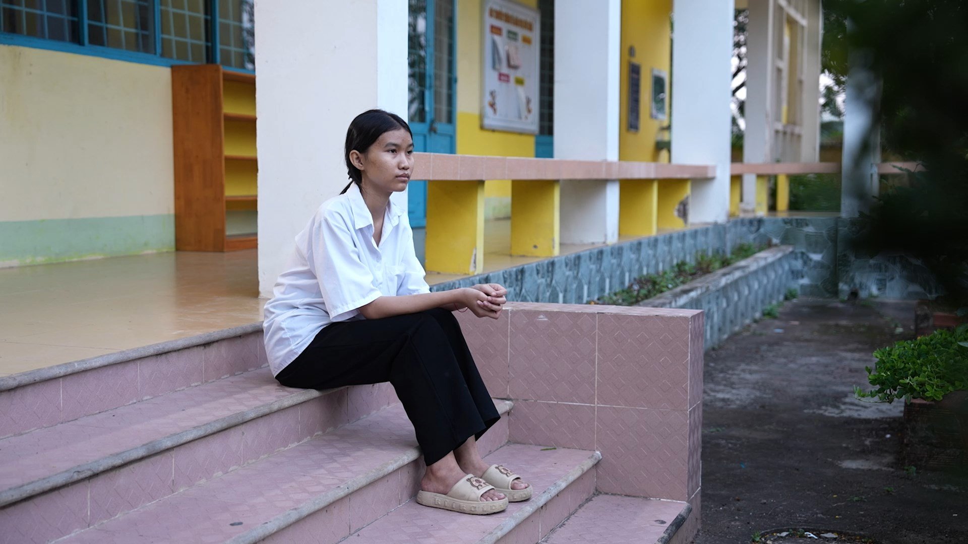 Thương cô vất vả chăm lo cho mình, Quỳnh luôn nỗ lực mỗi ngày để không phụ lòng cô 