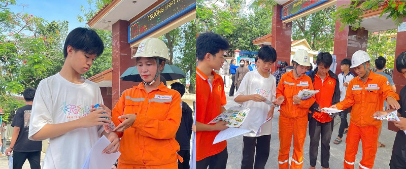 การดูแลให้มีการจ่ายไฟฟ้าอย่างมั่นคงและปลอดภัยสำหรับการสอบเข้าชั้นมัธยมศึกษาปีที่ 4 ของจังหวัด