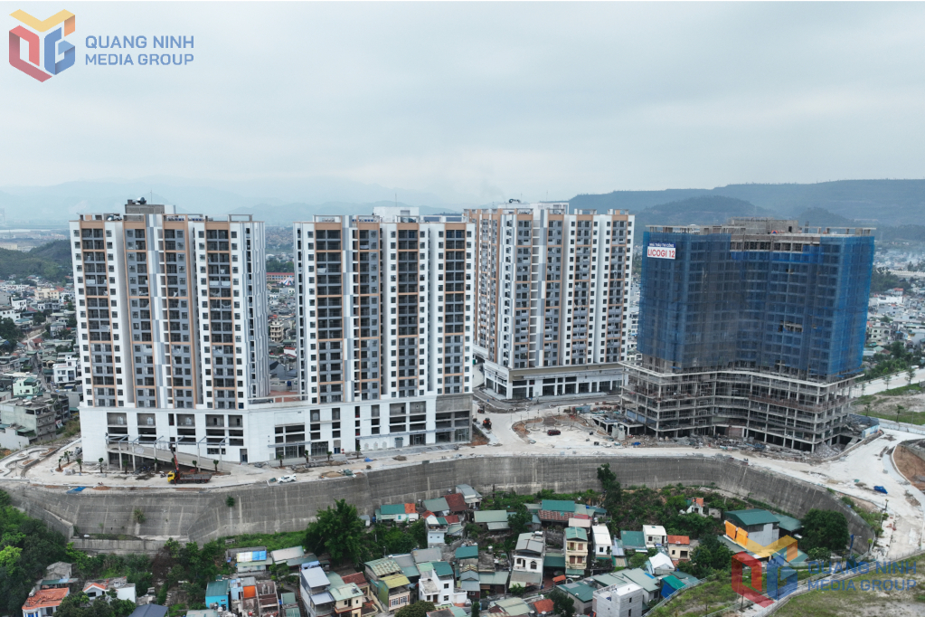 โครงการบ้านพักอาศัยสังคมของเขตที่พักอาศัย Bank Hill เมืองฮาลอง ได้ดำเนินการในส่วนการลงทุนหลักเสร็จสิ้นแล้ว ส่วนที่เหลือผู้รับเหมาจะเน้นไปที่ส่วนอื่นๆ ของอาคารให้เสร็จสมบูรณ์