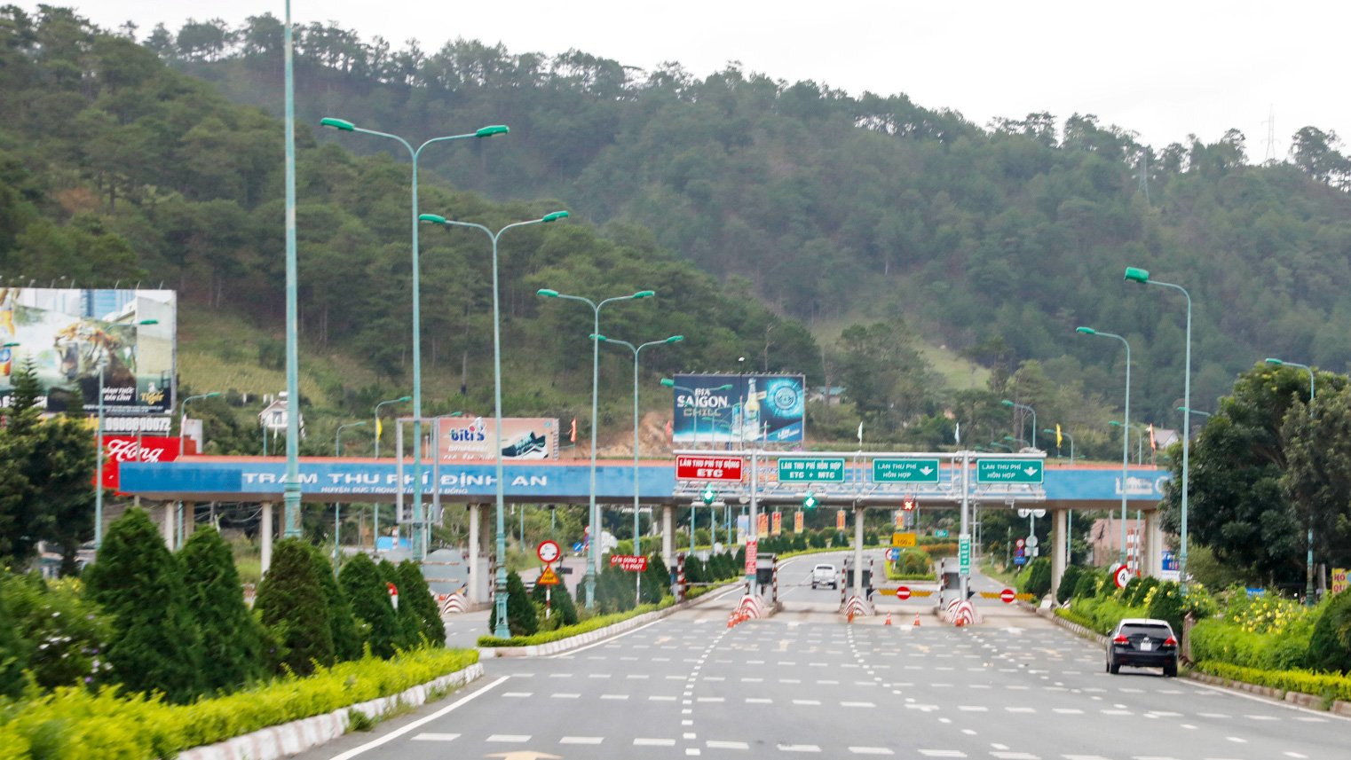 Un tramo de la autopista Lien Khuong-Prenn