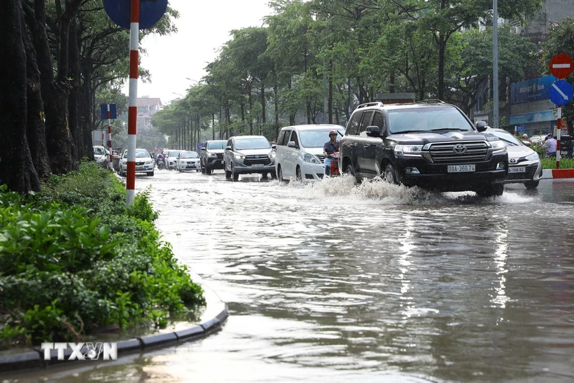 Wetter am 4. Juni: Schauer und Gewitter in allen Gebieten, starker Regen in Hanoi