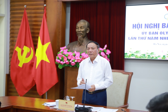Bộ trưởng Nguyễn Văn Hùng: Nâng cao vai trò của Ủy ban Olympic Việt Nam, hoàn thành tốt nhiệm vụ 6 tháng cuối năm 2025 - Ảnh 1.