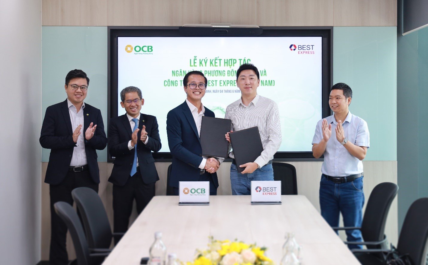 OCB បានចុះហត្ថលេខាលើកិច្ចព្រមព្រៀងសហប្រតិបត្តិការជាមួយក្រុមហ៊ុន Best Express (វៀតណាម)