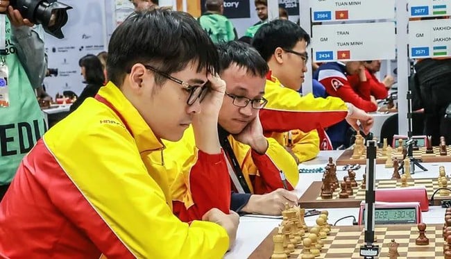 Các đại kiện tướng quốc tế Quang Liêm, Tuấn Minh và Thảo Nguyên giành suất dự World Cup 2025 - Ảnh 1.