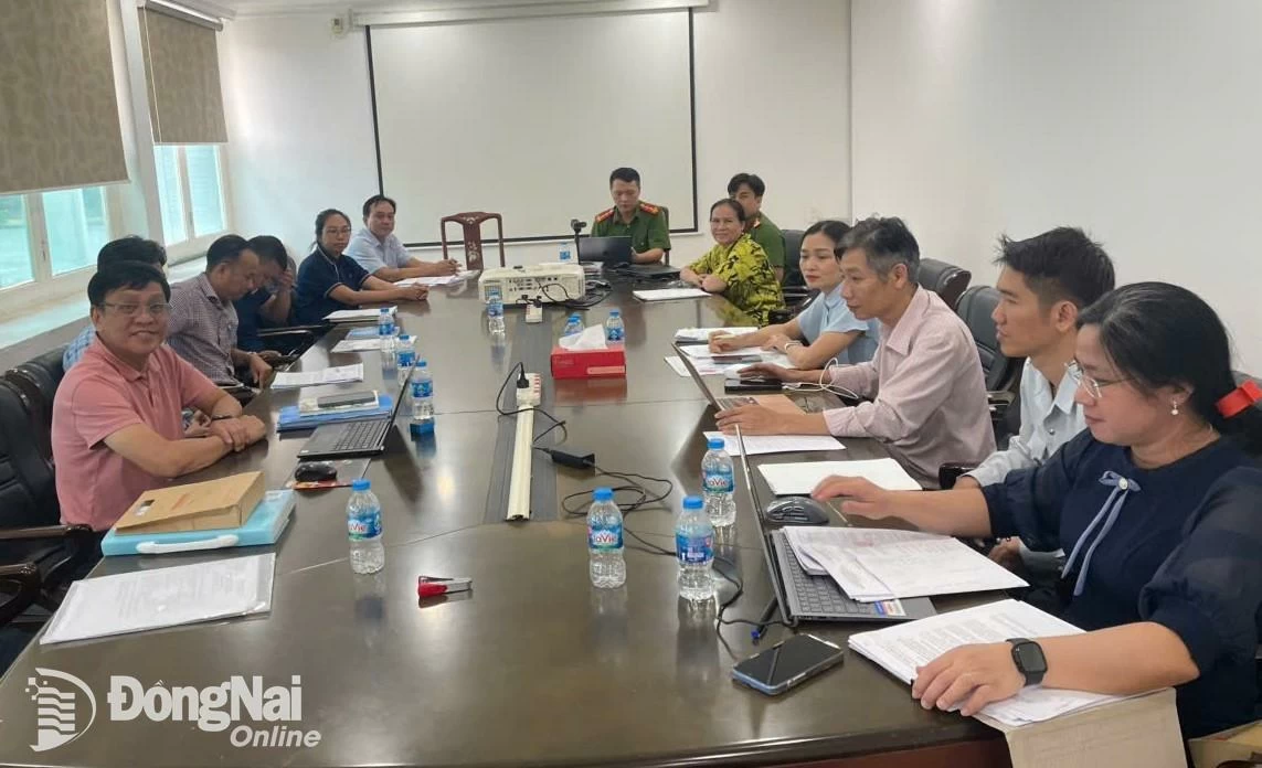 &nbsp;Đoàn kiểm tra liên ngành của UBND tỉnh làm việc với&nbsp;Công ty CP Tập đoàn Tân Mai