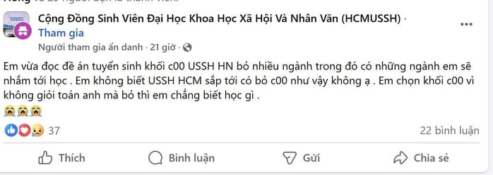 Bất ngờ bỏ xét tuyển khối C00, thí sinh "trở tay không kịp"- Ảnh 2.