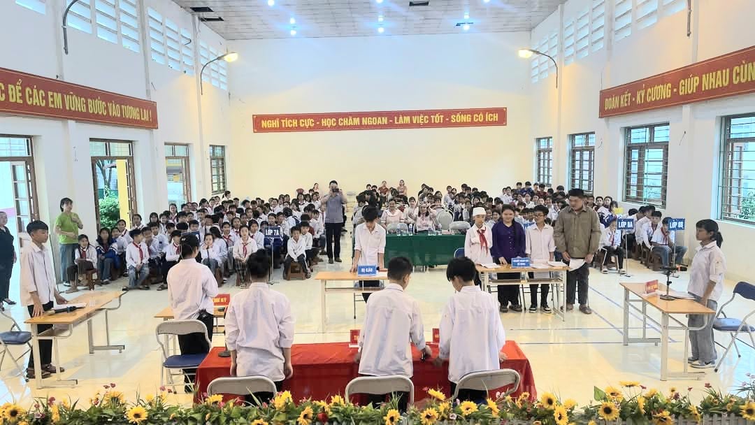 Hội LHPN Cao Bằng truyền thông "Phòng, chống bạo lực học đường"- Ảnh 3.
