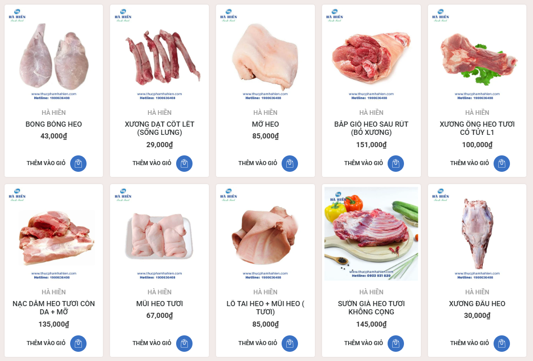 Prix ​​du porc aujourd'hui 56