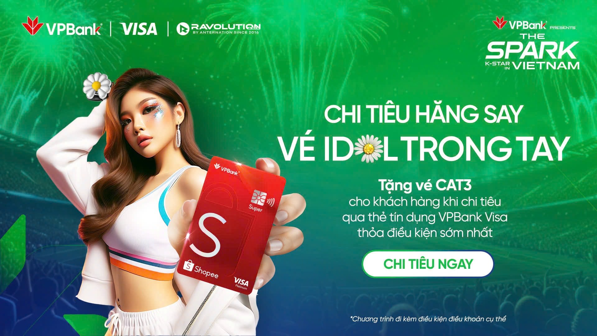 Cháy hết mình cùng GDragon  vững tài chính cùng VPBank
