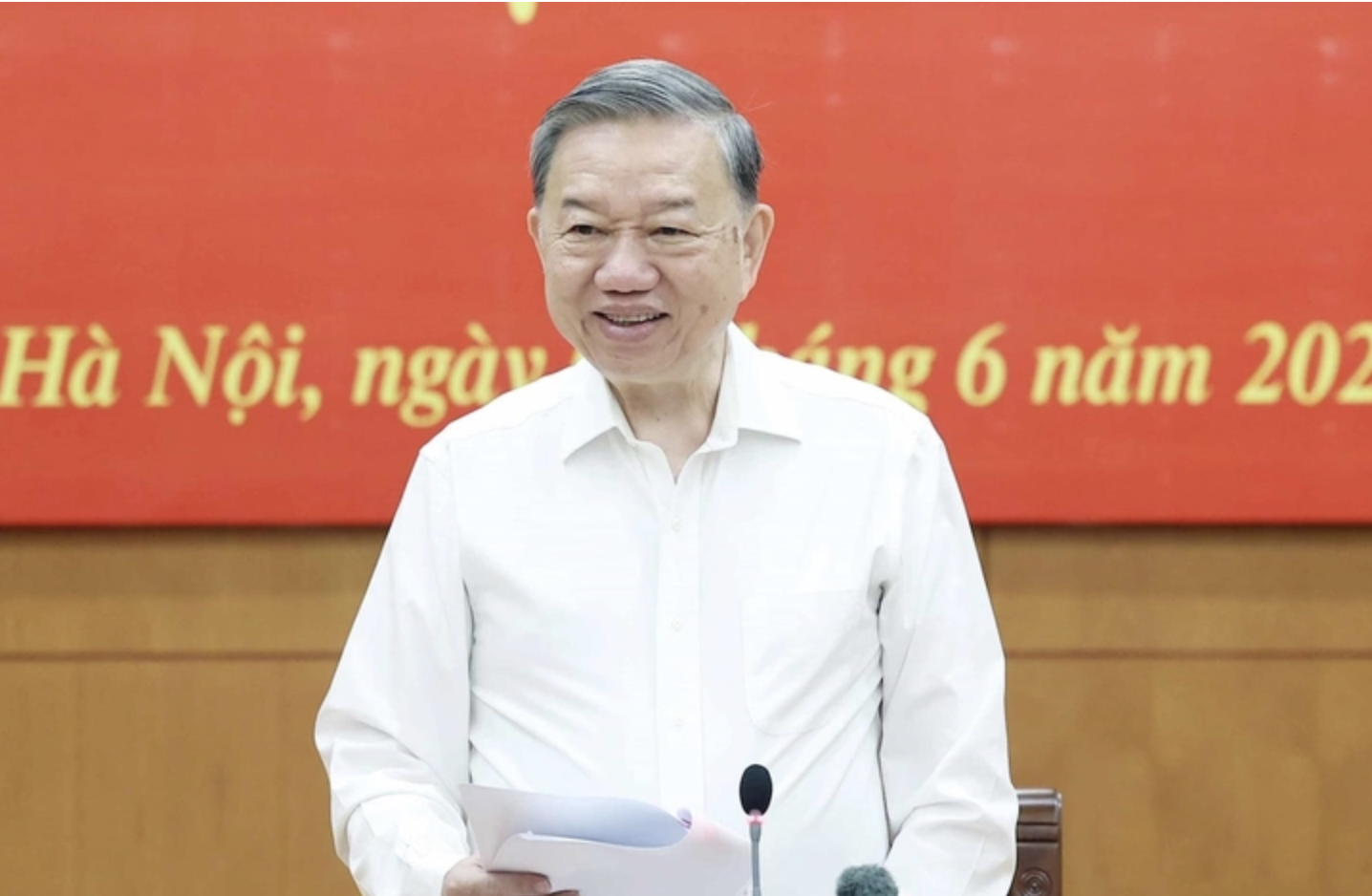 General Secretary To Lam: It is necessary to eliminate the situation of issuing and then leaving it there, 'beating the drum and abandoning the stick'