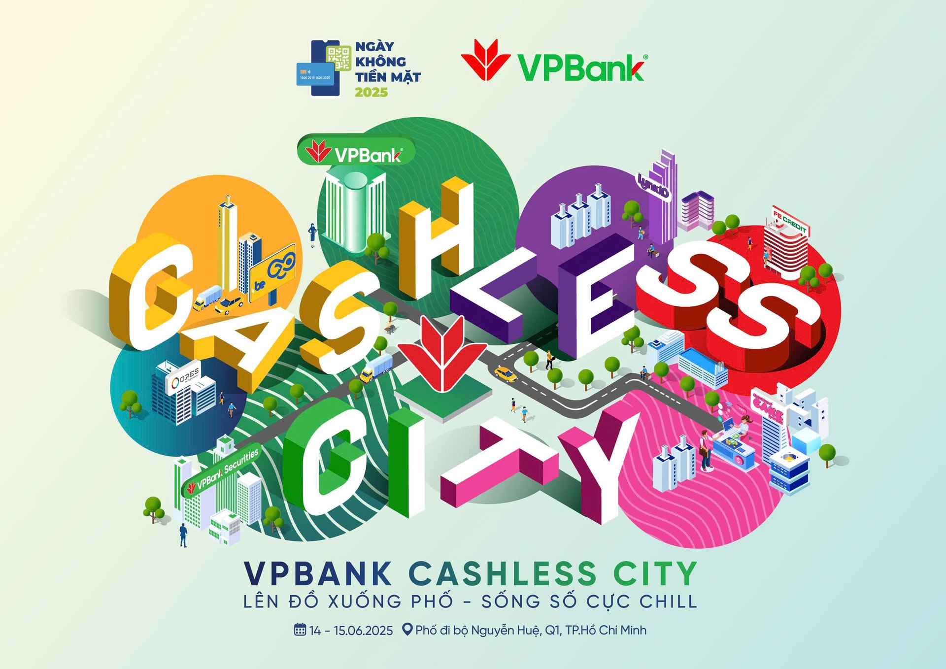 VPBank mang Hệ sinh thái số toàn diện đến Ngày không tiền mặt 2025 giá trị quà tặng lên tới hơn 10 tỷ đồng 