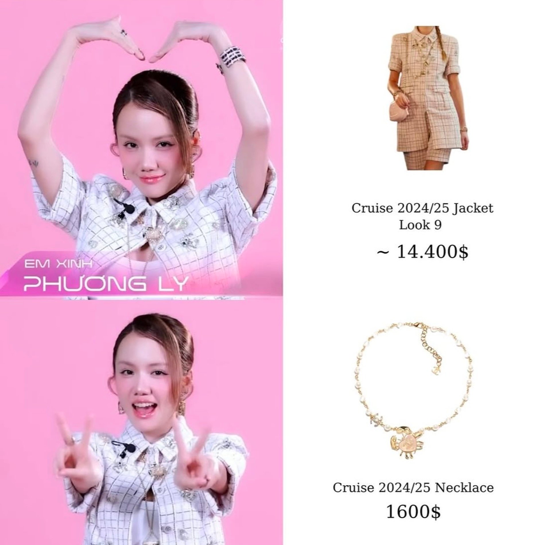 Phương Ly diện toàn đồ Chanel, giá tỷ đồng tại “Em xinh say hi” - 4