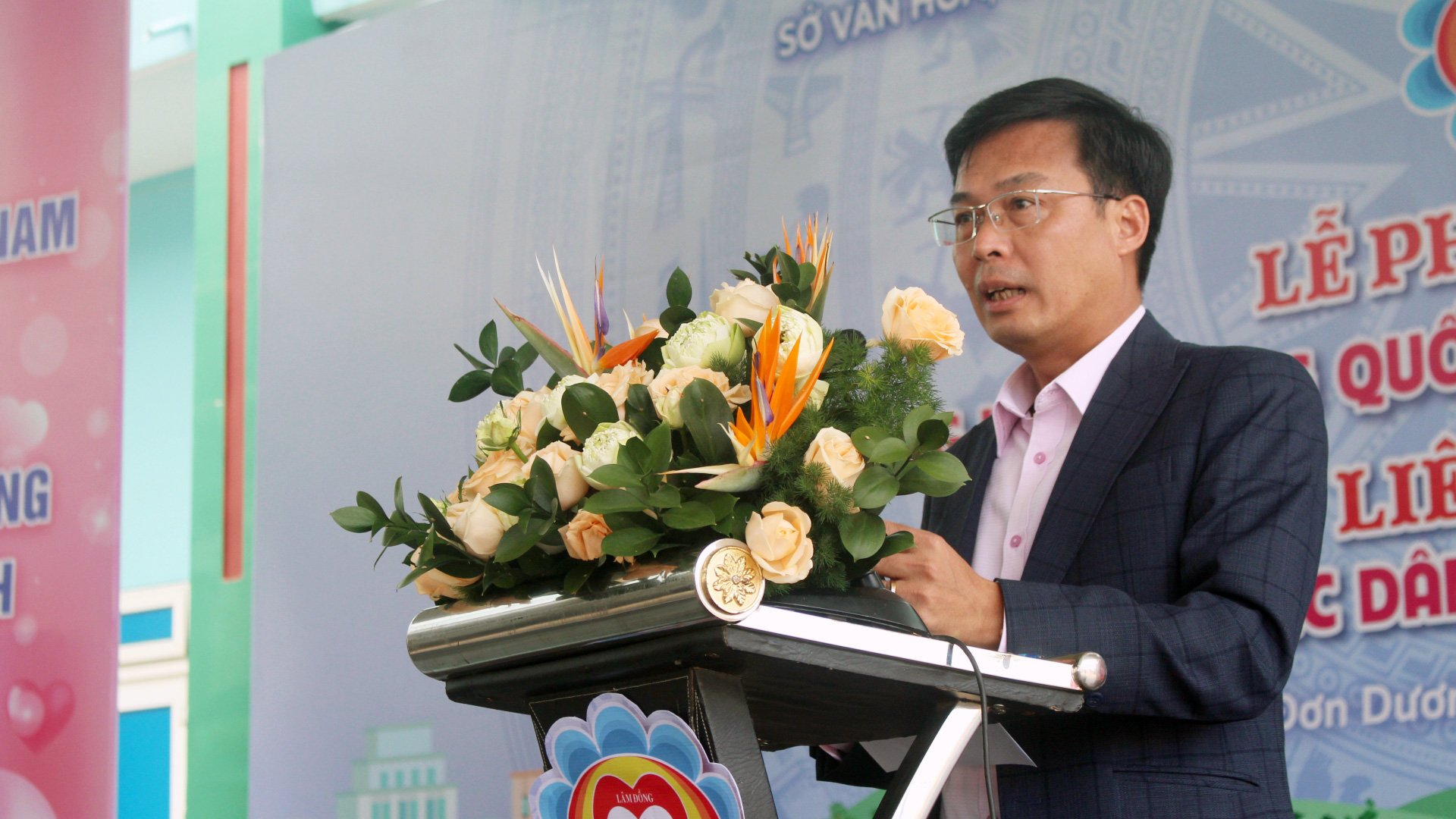 Ông Đinh Văn Tuấn - Phó Chủ tịch UBND tỉnh Lâm Đồng phát biểu tại Lễ phát động